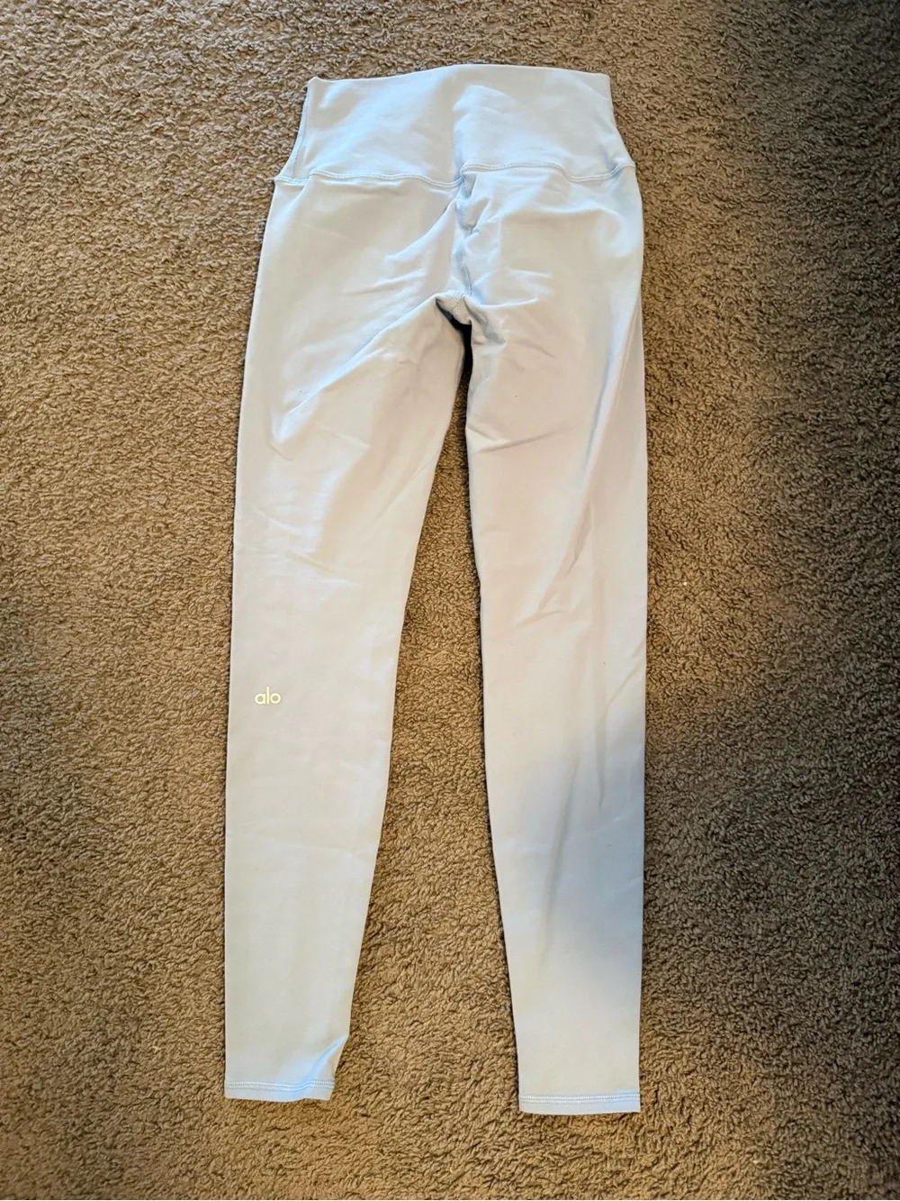ALO Yoga Light Blue High-Rise Leggings